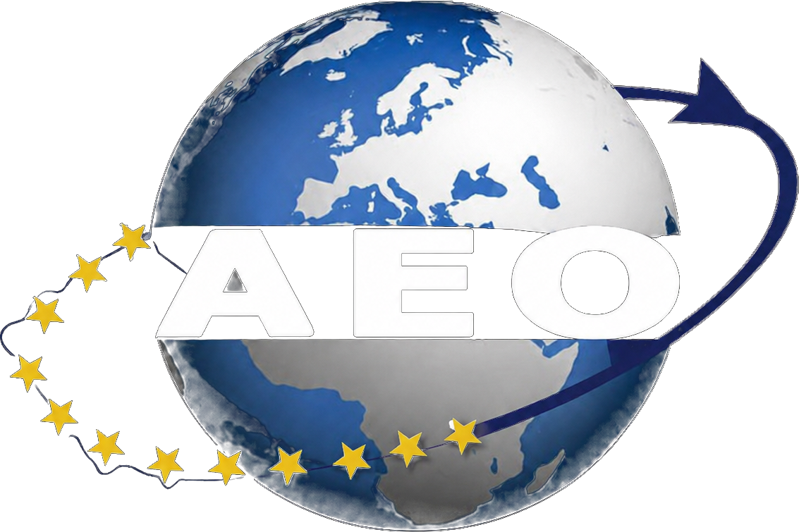 Logo certificazione AEO — Operatore Economico Autorizzato